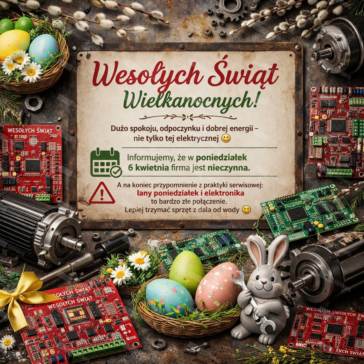 Wesołych Świąt Wielkanocnych!